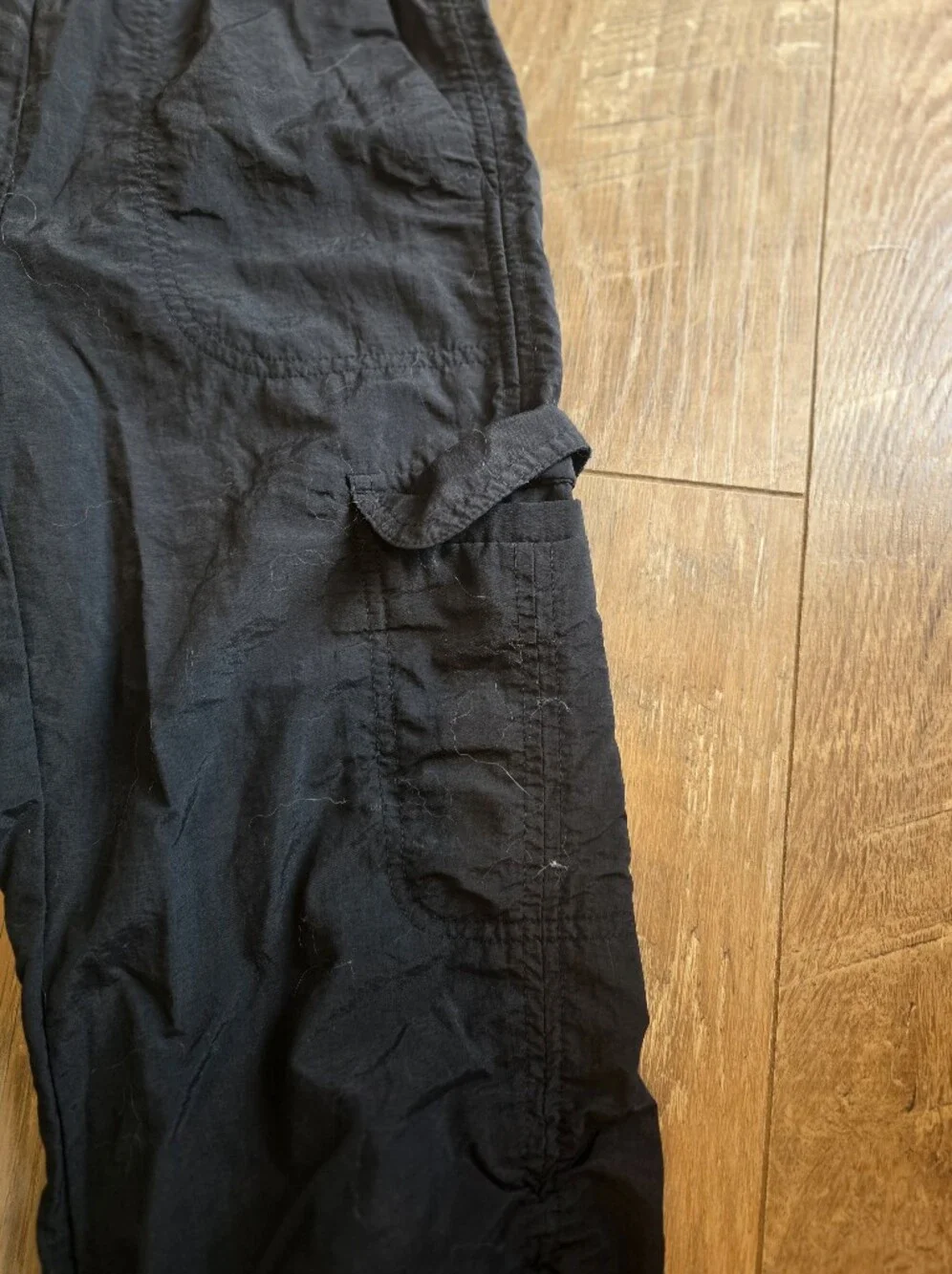 Old Navy Black Cargo Jogger Pants for Kids